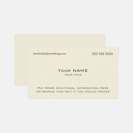 natural white business cards 01 new