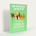 PVC塑料广告展板