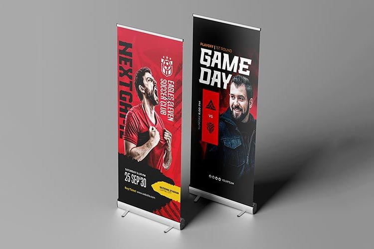 retractable banner