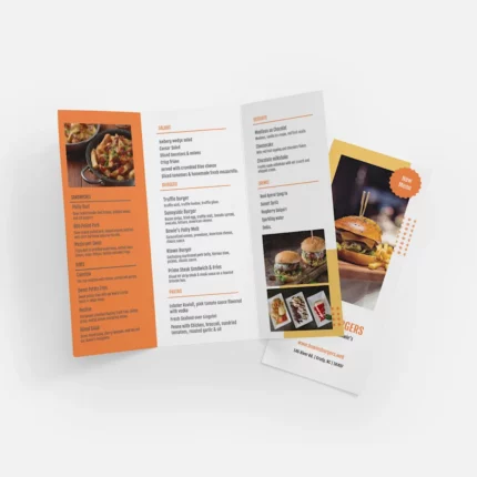 takeout menu