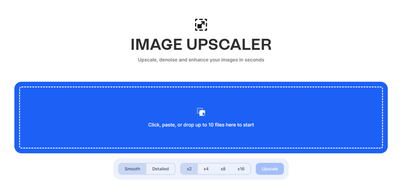 免费的AI图像放大工具02
