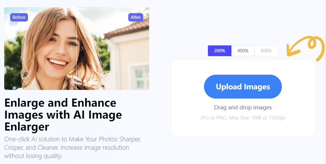 免费的AI图像放大工具03